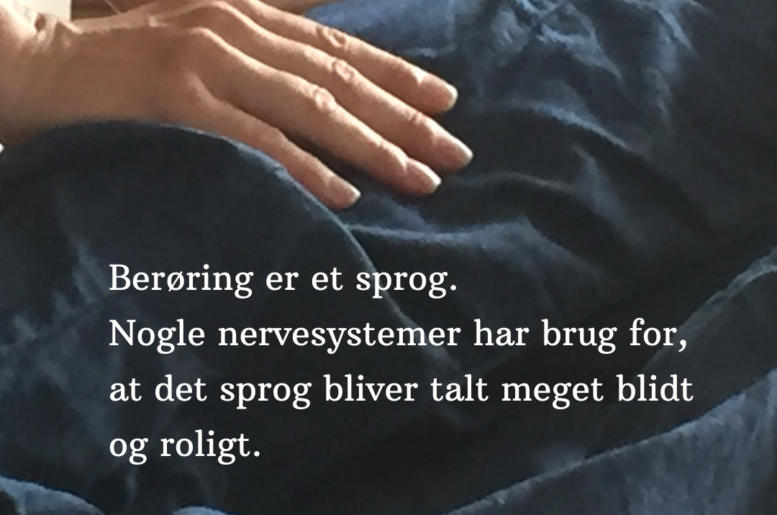 Berøring er et sprog. (1)